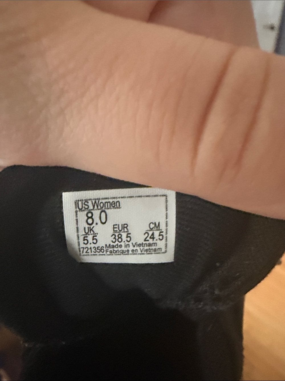 Vans All-Black Canvas Sneakers - Picture 4 of 5